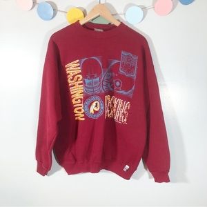 LOGO 7 Vintage Washington Redskins Sweatshirt